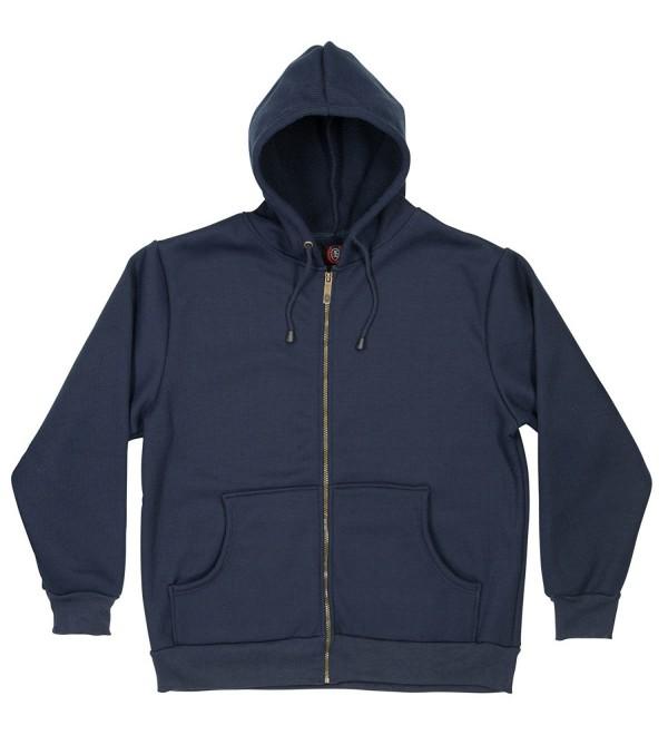 Men's Hooded Sweatshirt - Bonded - DTM Lined - Zipper Front (Medium ...