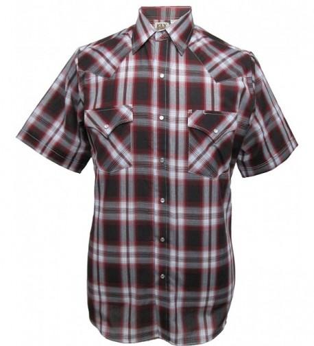 Cattleman Short Sleeve Plaid Western