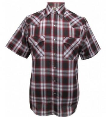 Cattleman Short Sleeve Plaid Western