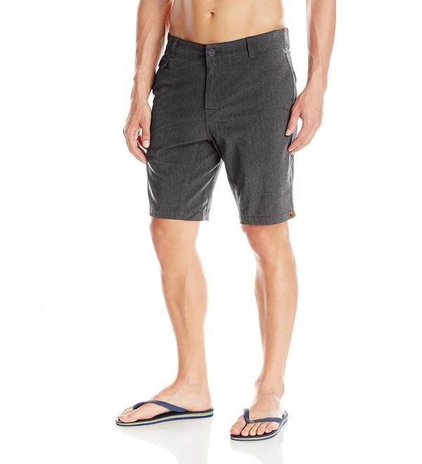 HippyTree Mens Ranger Shorts Asphalt