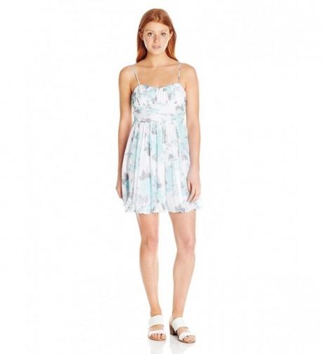 Speechless Juniors Floral Print Seafoam