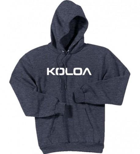 Koloa Surf Koloa Hoodies Hooded Sweatshirt Heather Navy 2XL