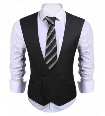 Coofandy Leisure Business Waistcoat Wedding