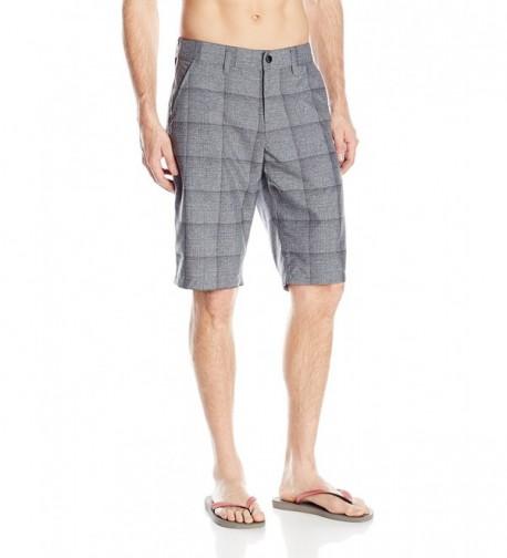 Fox Essex Short Plaid Charcoal