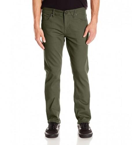 Men's Vorta Twill Pant - Military - C212DU7YH3H