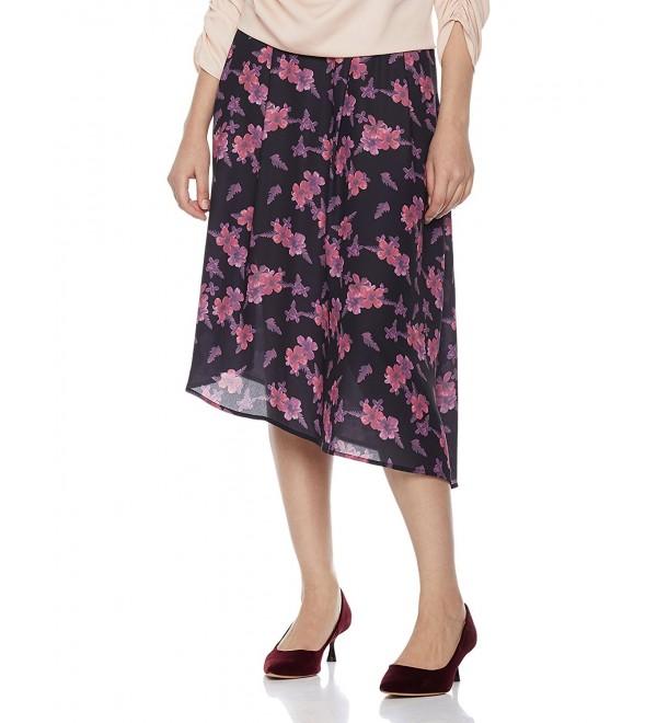 Suite Alice Womens Asymmetrical Floral