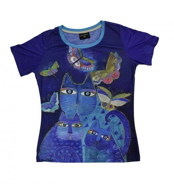 Laurel Burch Womens Indigo X Large