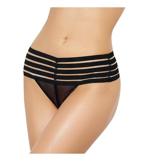 Slocyclub Womens Webbed Thong Bandeau