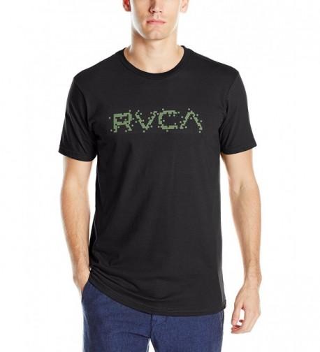 RVCA Mens Digi Black Medium