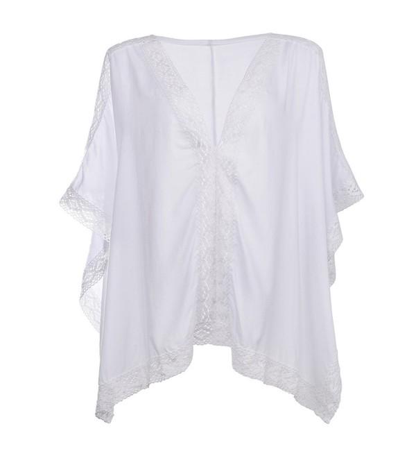 Vbiger Blouse Batwing Bikini V neck