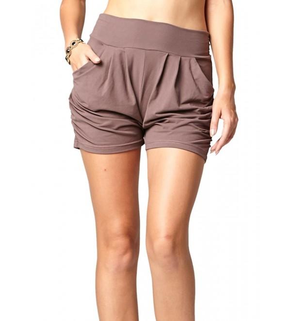Premium Ultra Soft Harem Shorts - Pockets - 40 Trending Prints by - Solid  Mushroom - CJ1800ZGIXS