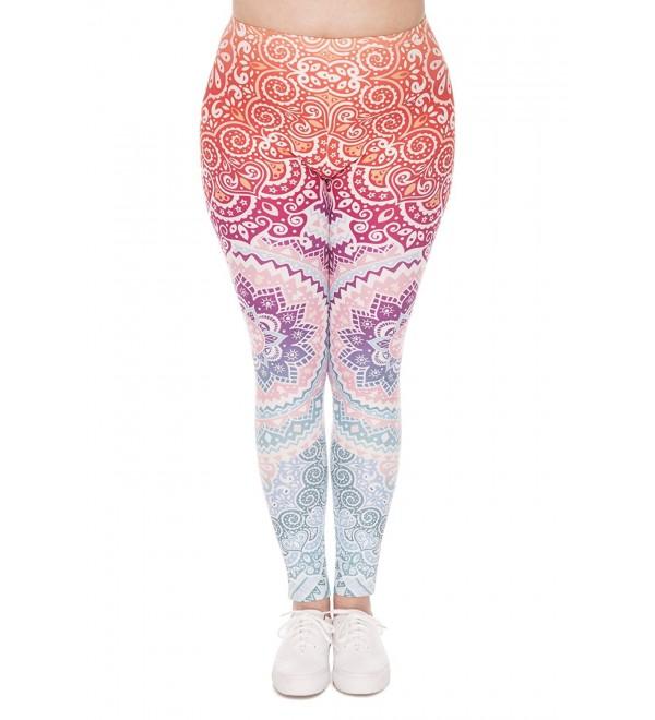 WENER Regular Printed Brushed Leggings