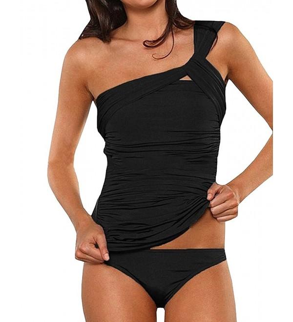 GOLDSTITCH Shoulder Swimsuit Tankini Control