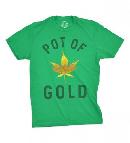 Mens Tshirt Glitter Marijuana Patricks