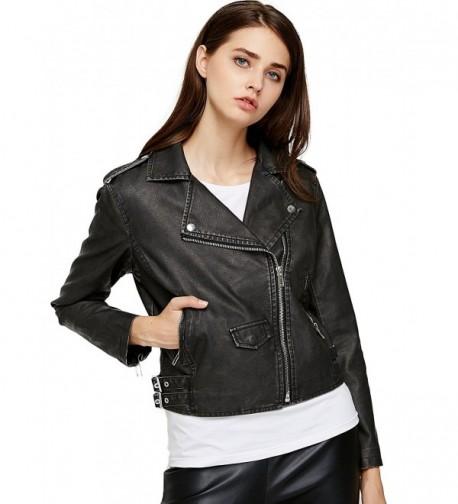Escalier Womens Leather Jacket Vintage