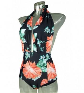 2018 New Women's One-Piece Swimsuits