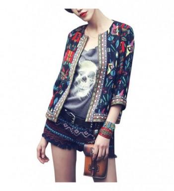 Buenos Ninos Embroidery Cardigan Printed