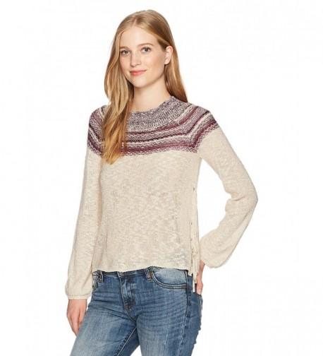 Jolt Womens Sweater Natural X Large