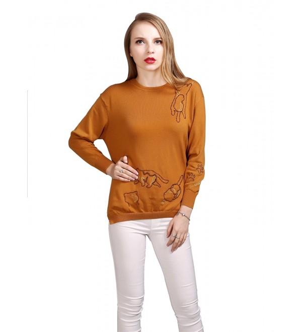 ICOCOPRO Sweater Casual Sleeve Sweatershirt