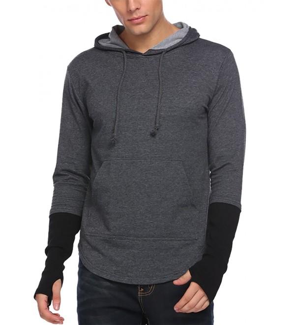 Sweatshirts Bodybuilding Training Pullover - Gray - CZ185DSK423