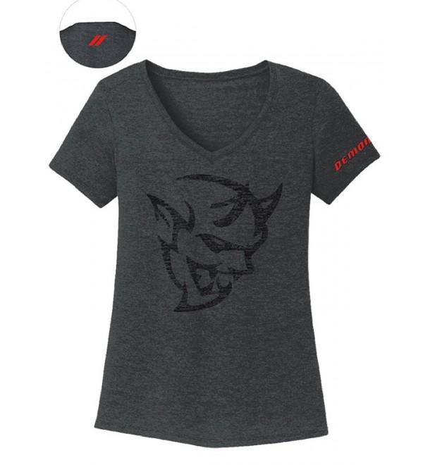 Dodge Demon Ladies T shirt Large