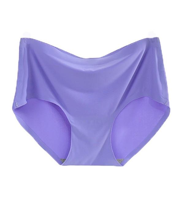 Seamless Coverage Panties - Black-purple-pink - CA17YW987U7