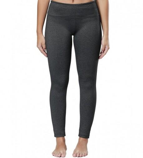 WingsLove Workout Activewear Leggings Charcoal