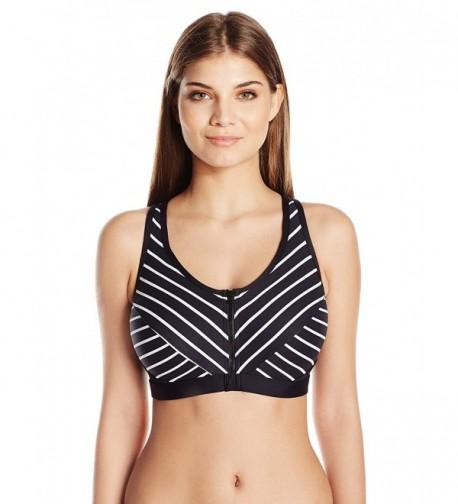 Zip Front Racerback Bra Sized Underwire Castaway