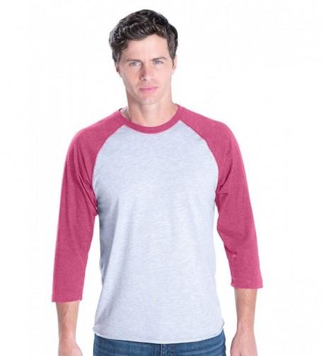 LAT Cotton Baseball T Shirt Heather