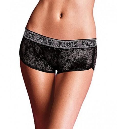 Victorias Secret Velvet Lurex Boyshort