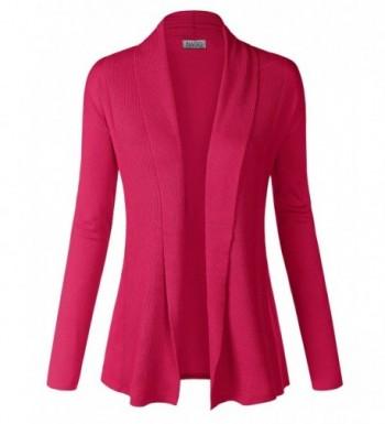 BIADANI Classic Cardigan Sweater Magenta