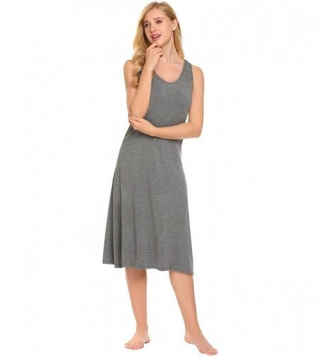 Ekouaer Nightgown Sleepwear Oversized Loungewear