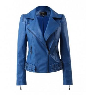 Womens Leather Jacket Details 15H102