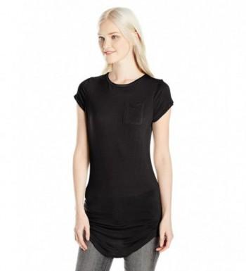 POOF Apparel Womens Shoulder Black