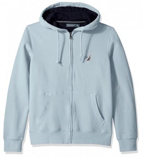 Nautica Sleeve Sueded Fleece Sweatshirt