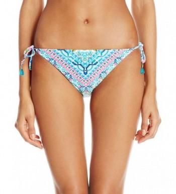 Sunsets Womens Bikini Bottom Printed