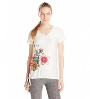 Desigual Womens White Shirt Small