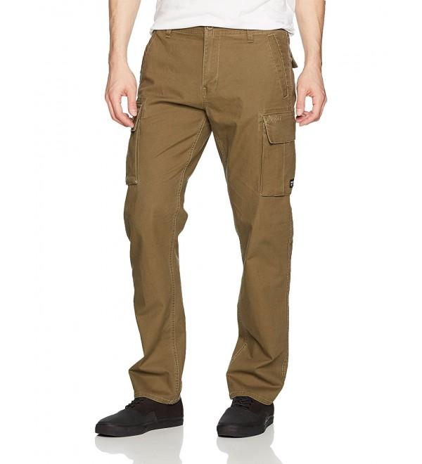 RVCA Mens Cargo Burnt Olive