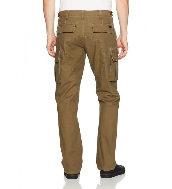 Men's Stay Cargo Pant - Burnt Olive - CT17YHNRM35
