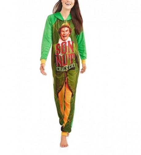Elf Womens Nutcracker Pajama Sleepwear