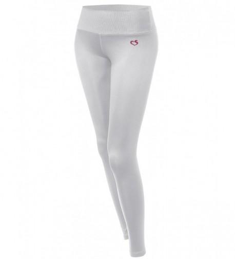 Length Basic Solid Pants White