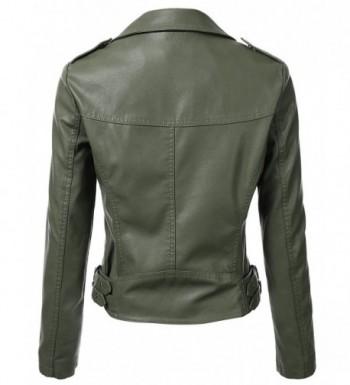 Cheap Designer Women's Leather Coats for Sale