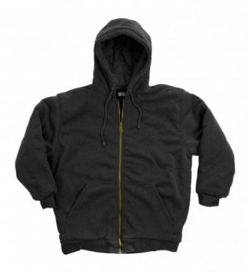 North 15 Sweatshirt Lined Zipper 6310 Blk Lg