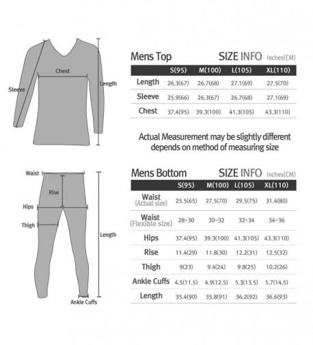 Mens MAXHEAT Fleece Compression Performance Long Johns Thermal ...