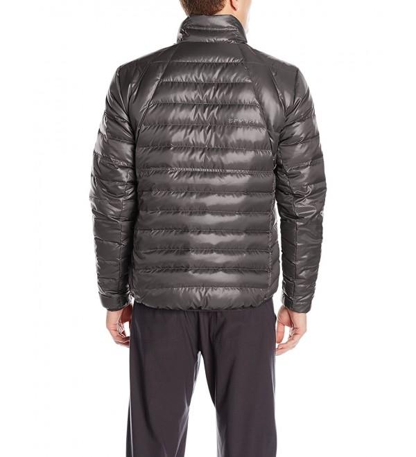 Download Mens Prymo Quilted Mock Neck Puffer Jacket - Polar/Black - CA12F1Z46JL