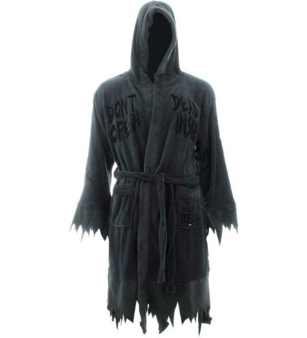 Walking Inside Fleece Sleepwear Robe