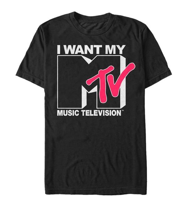 MTV Want Adult T Shirt Small