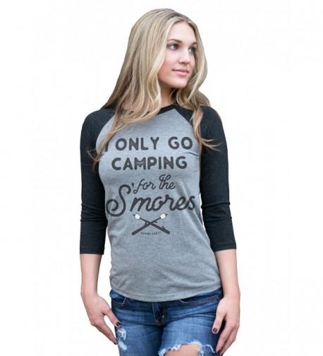 Superluxe Camping Triblend T Shirt Charcoal