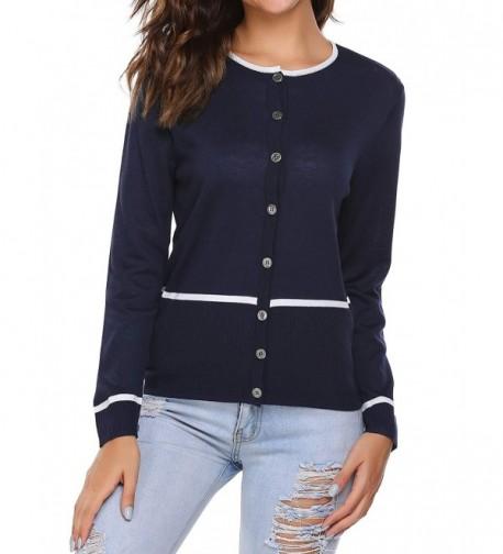 Soteer Womens Classic Cardigan Sweaters