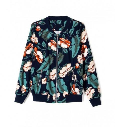 PERSUN Womens Tropical Floral X Large